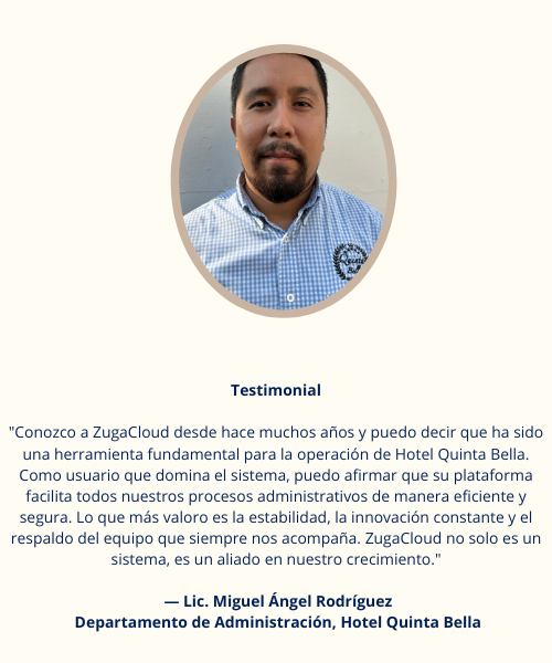 Hotel Plaza — Gerente de Recepcion