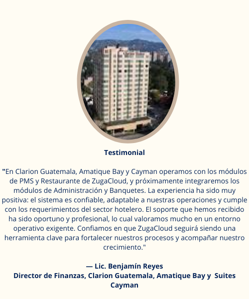 Clarion Hotel Guatemala — Benjamin Reyes